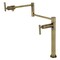 Kingston Brass Deck Mount Pot Filler, Antique Brass KS4703CML - alternate 1